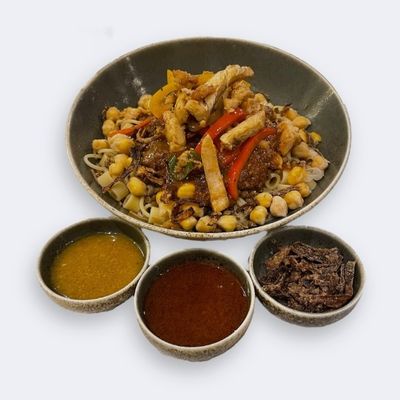 Koshari Chicken Shawarma