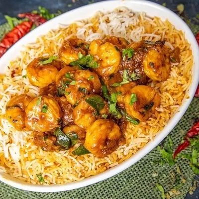 Shrimp Biryani