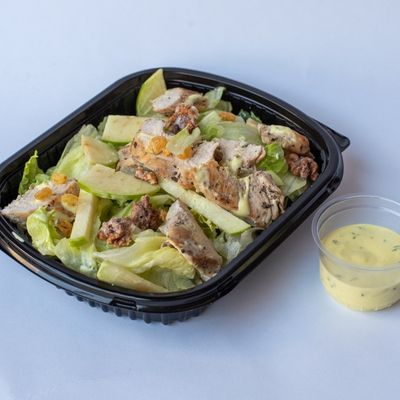 Classic Caesar salad with chicken