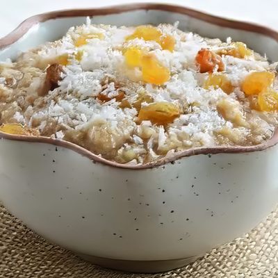 Couscous With Coconut And Raisins
