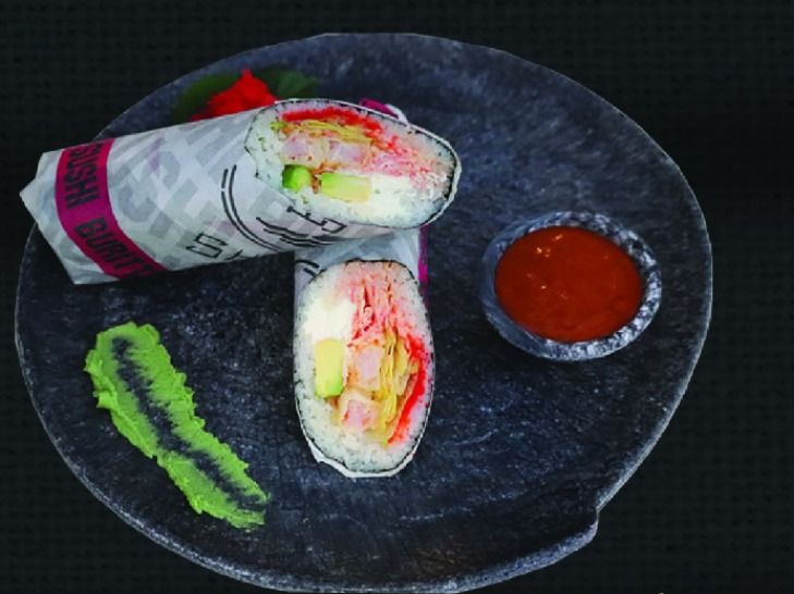 Dynamite Shrimp Burrito
