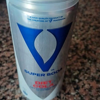 V Cola Diet Super Soda