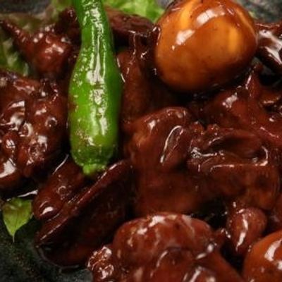 Liver Plate with Pomegranate Molasses