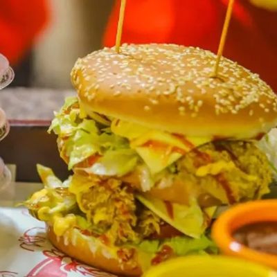 Double Chicken Zinger Sandwich