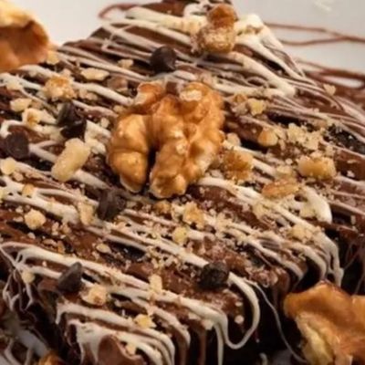 Brownies with nuts