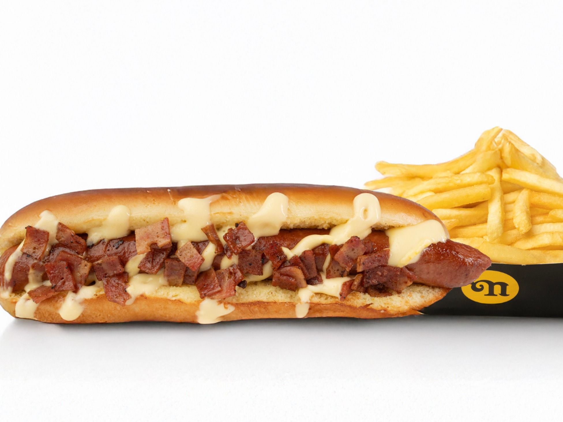 Beef Bacon Dog