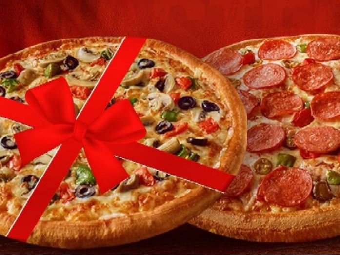 Buy 1 Large Pizza And Get the 2nd For Free