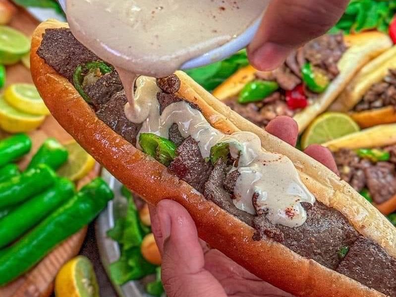 Alexandrian Liver Sandwich