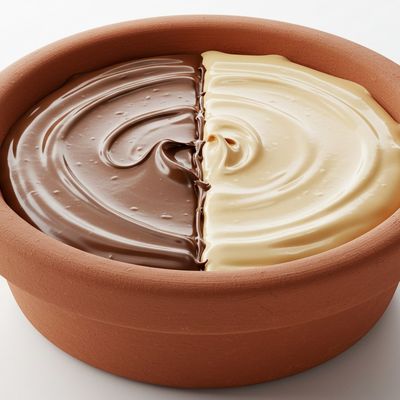 1/2 Kinder Spread And 1/2 Nutella Zalabiano Casserole