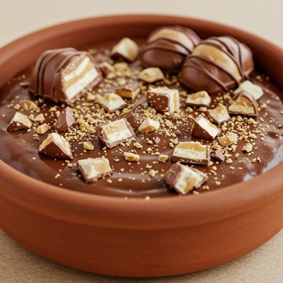 Nutella Casserole With Kinder Bueno Pieces
