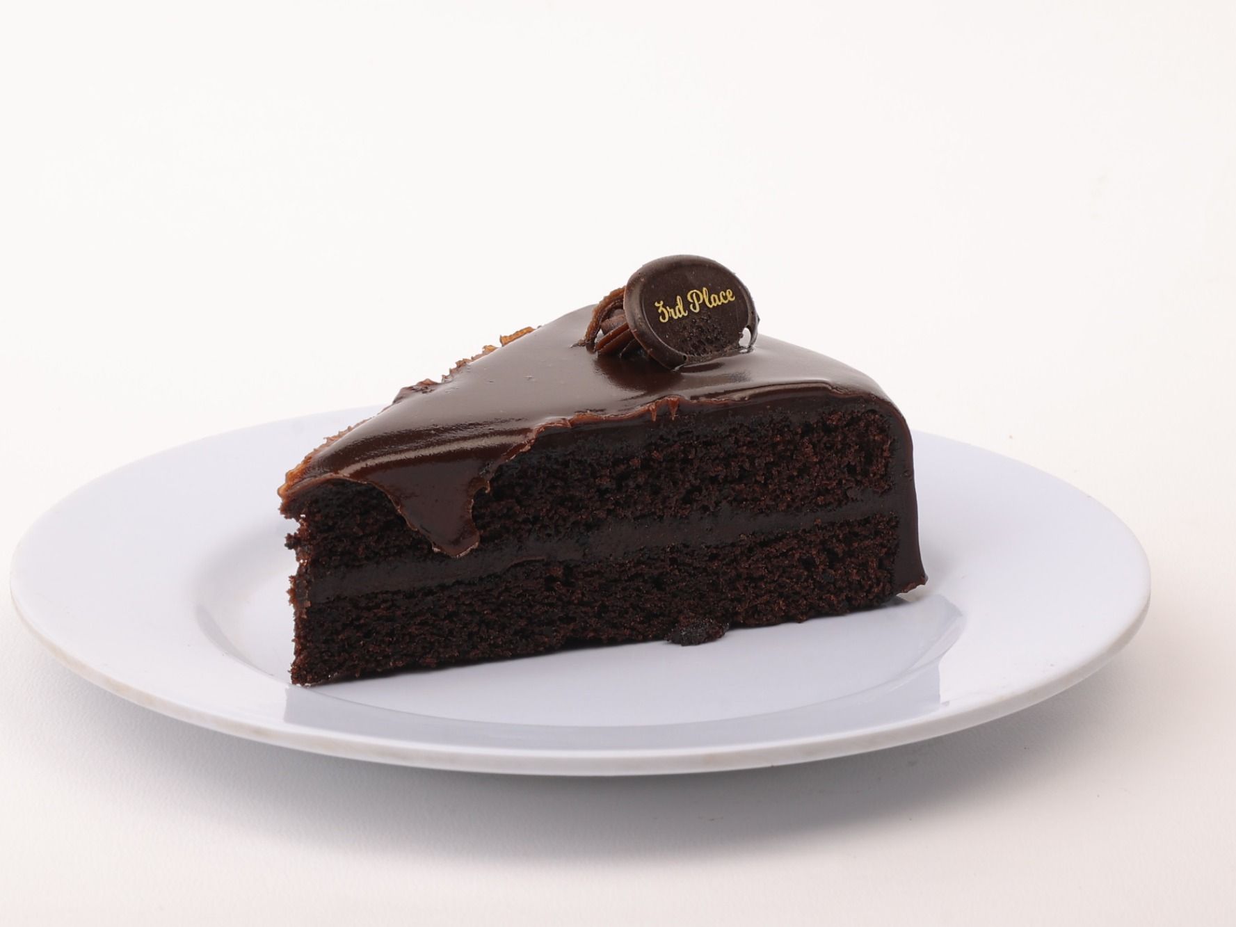 Chocolate Fudge Cake Slice
