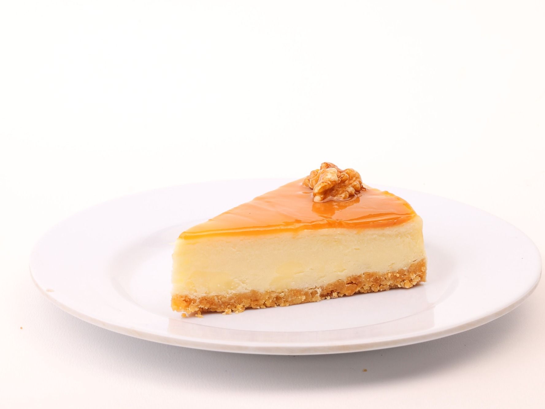 Caramel Cheesecake Slice