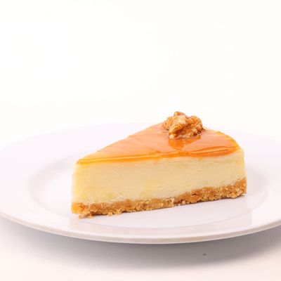 Caramel Cheesecake Slice