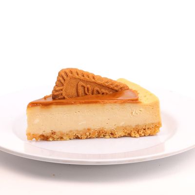 Lotus Cheesecake Slice