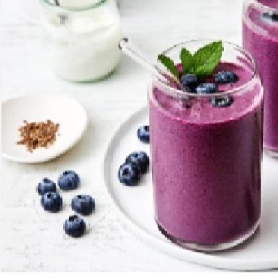 Blueberry Milkshake