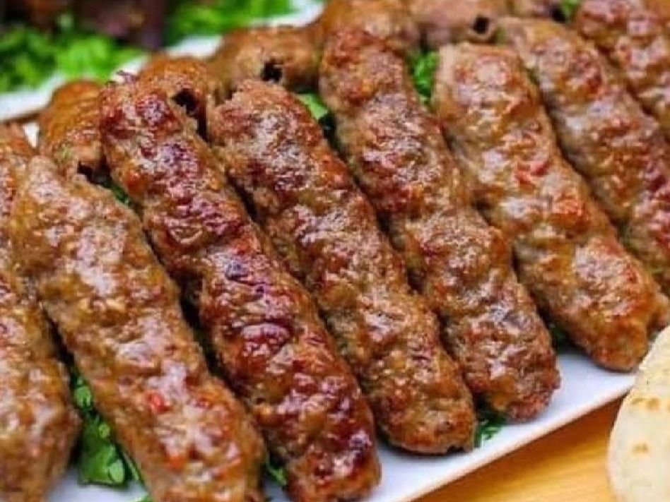 Kilo Of Kofta Kandouz On Charcoal