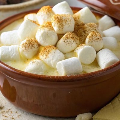 White Chocolate Marshmallow Casserole