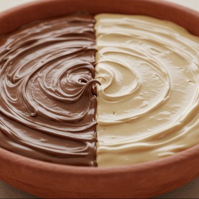 Half Kinder Spread And Half Original Nutella Casserole
