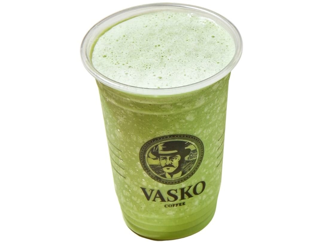 Honey Oat Matcha Frappe