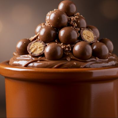 Nutella Casserole With Maltesers Pieces