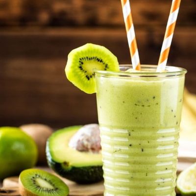 Avocado with Kiwi
