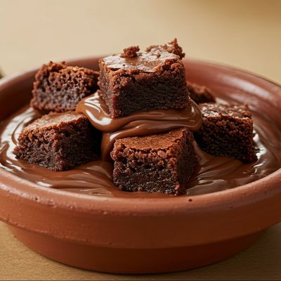 Nutella Brownies Casserole