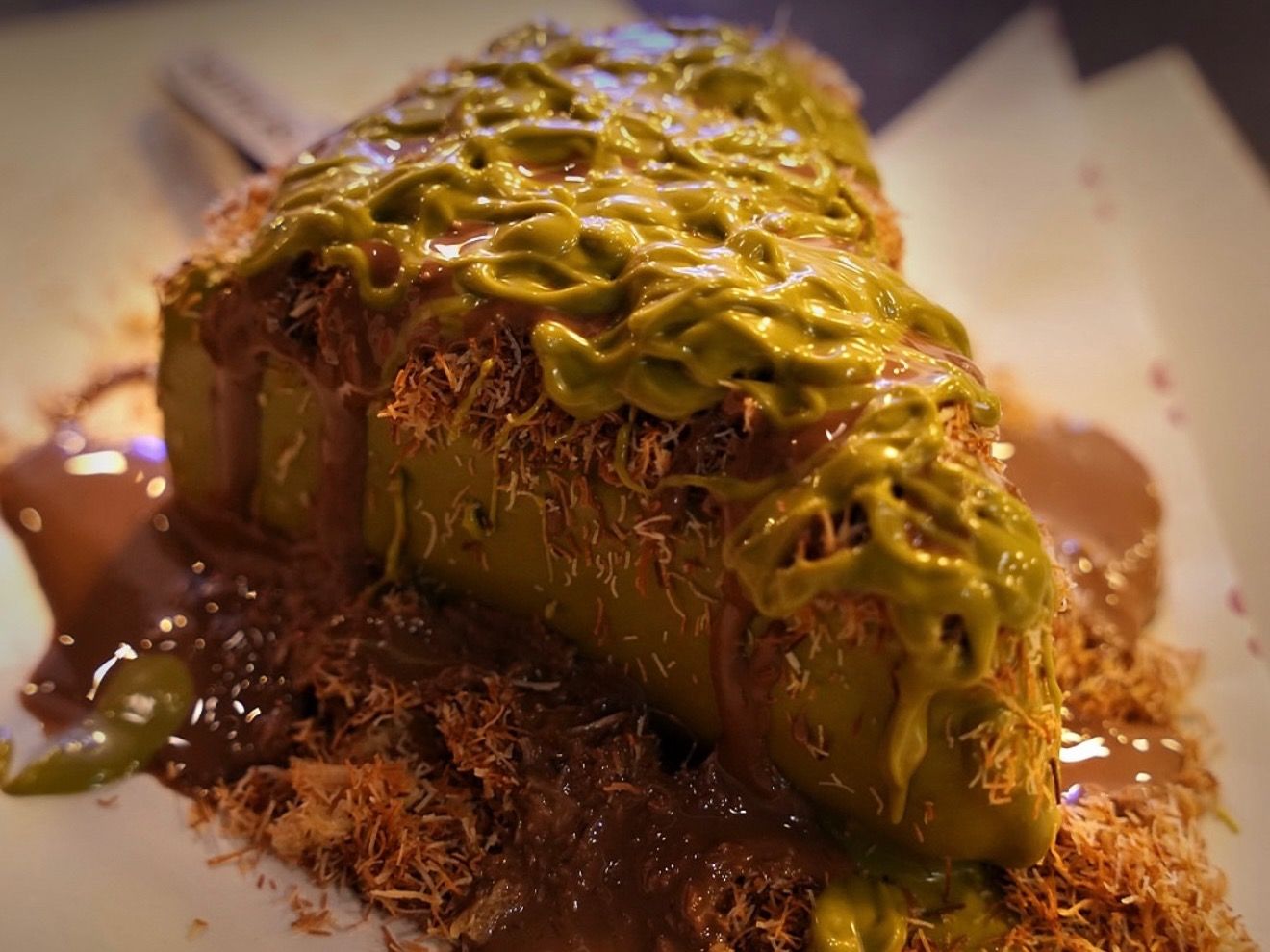 Dubai Chocolate Cheesecake