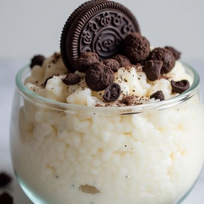 Oreo Rice pudding