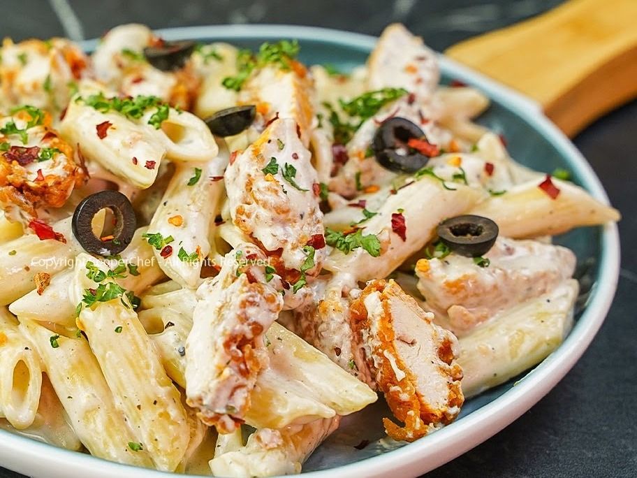 Crispy Chicken Pasta