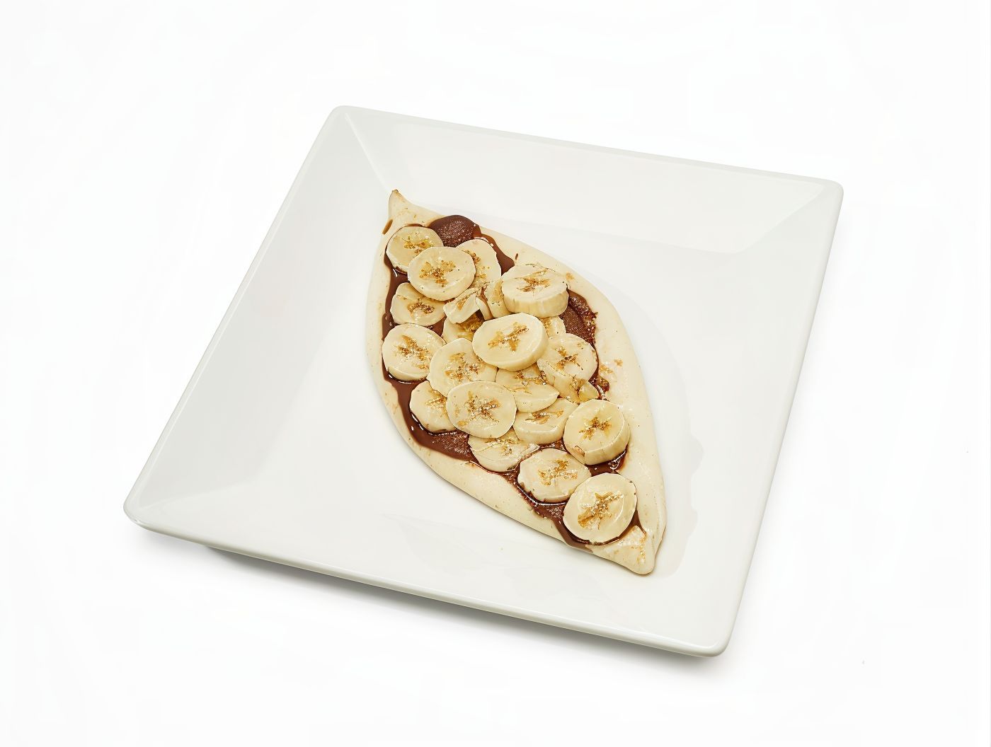 Chocolate with banana manoucheh