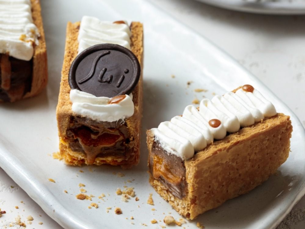 Chocolate And Hazelnut Mille Feuille