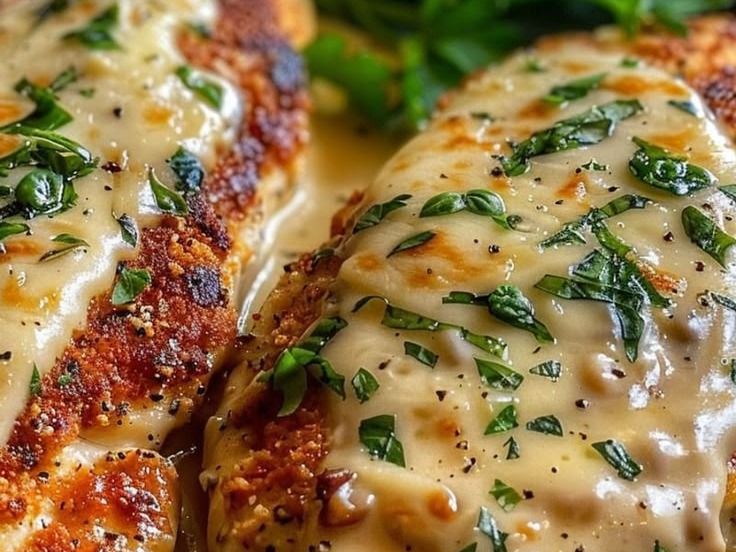 Chicken Italiano With Italiano Cheese Sauce