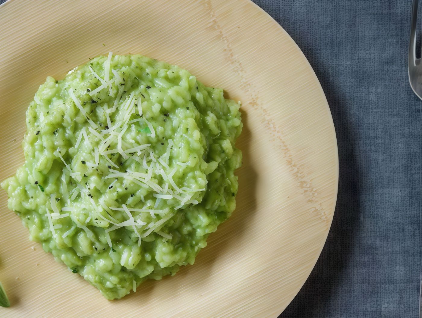Shrimp Pesto Risotto