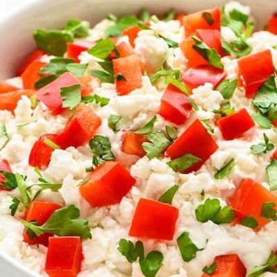 Cottage cheese box