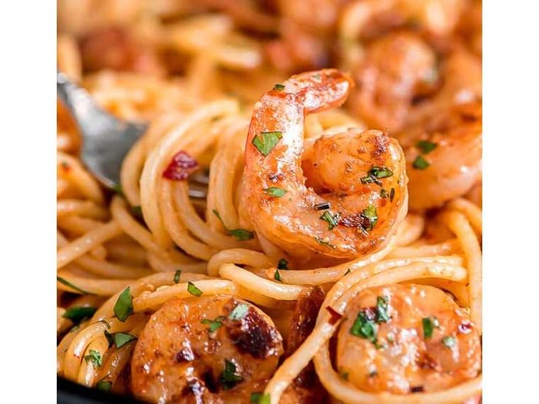 Shrimp Spaghetti