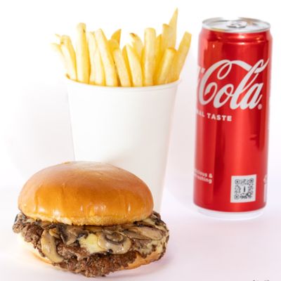 Single Mushroom N' Swiss Combo