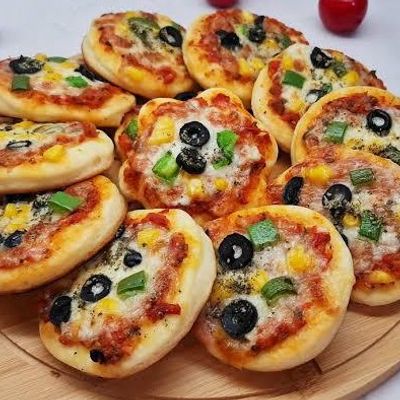 A dozen of pizza