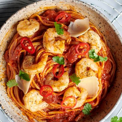 Shrimp Spicy Pasta