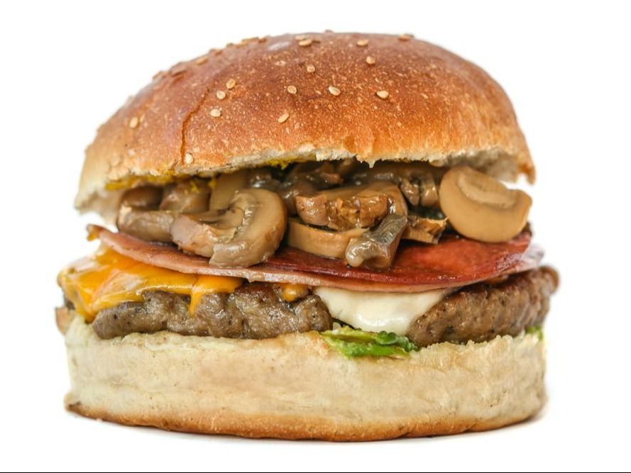 Mashroom Smash Burger