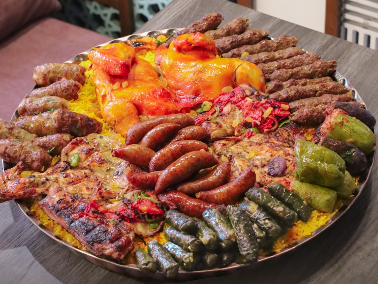 El Mazag Tray For 8 Persons