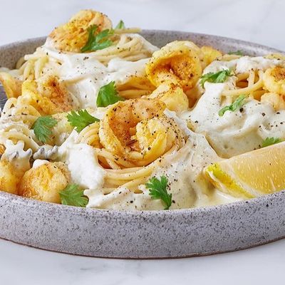 Lemon Shrimp Pasta