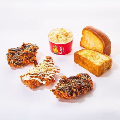 Sauced Meal - 3 Big Pieces