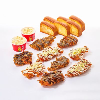 Sauced Meal - 9 Big Pieces