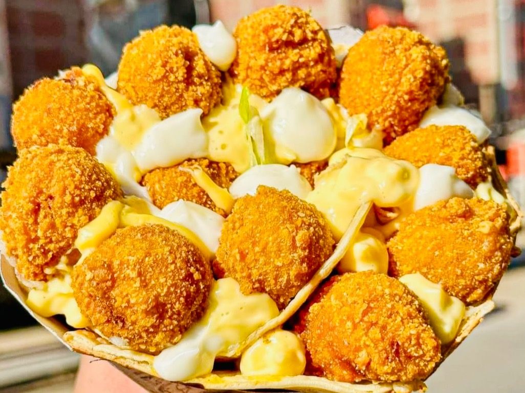 Super Crunchy Chicken Crepe