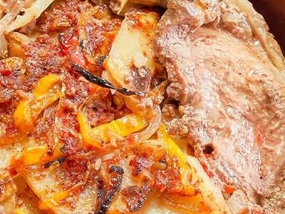 lamb chops potatoes