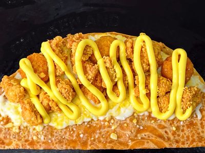 Chicken And Cheese Crepe