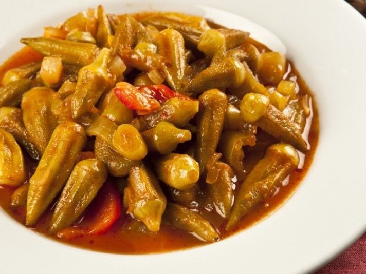 Okra dish