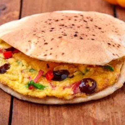 Pizza Omelette Sandwich