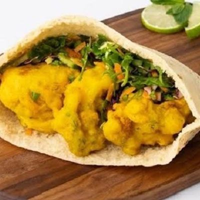 Shrimp Potato Sandwich