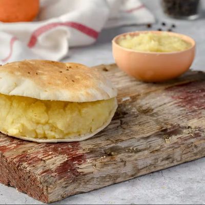 Pure Omelet Potato Sandwich